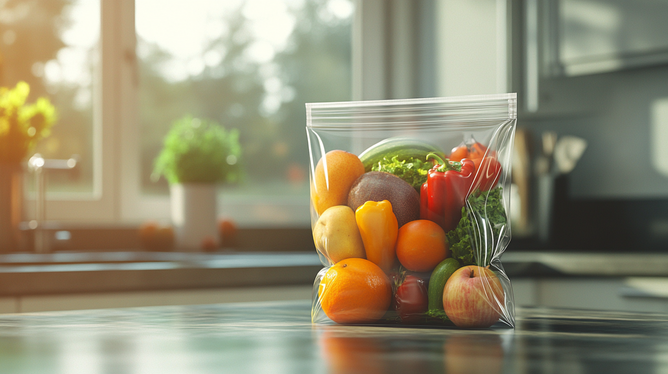 Saco plástico com fecho ziplock: Praticidade e Organização