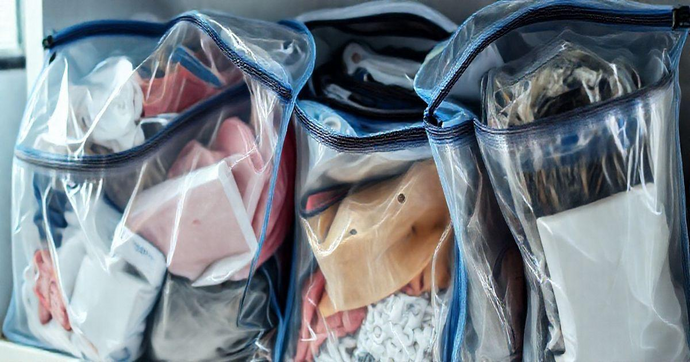 Saco Zip Grande: Praticidade e Organização