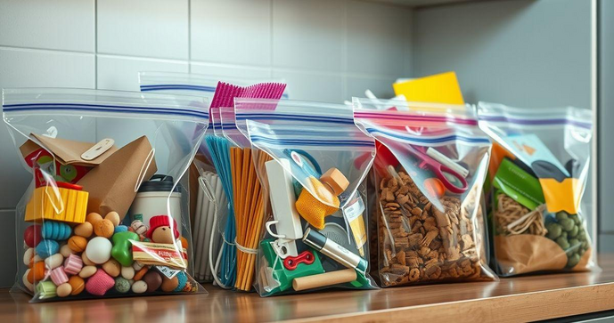 Benefícios das Sacolas Ziplock para Armazenagem