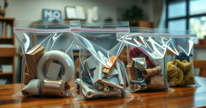 Descubra as Vantagens do Saco Plástico Transparente com Fecho Zip para Armazenamento