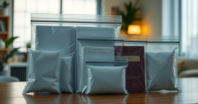 Envelope plástico com zíper: sua solução ideal para organização