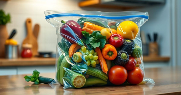 Saco Ziplock Grande: Praticidade na Sua Cozinha