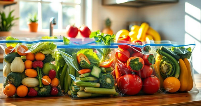 Saquinho de Ziplock: A Solução Prática para Organizar e Armazenar Alimentos
