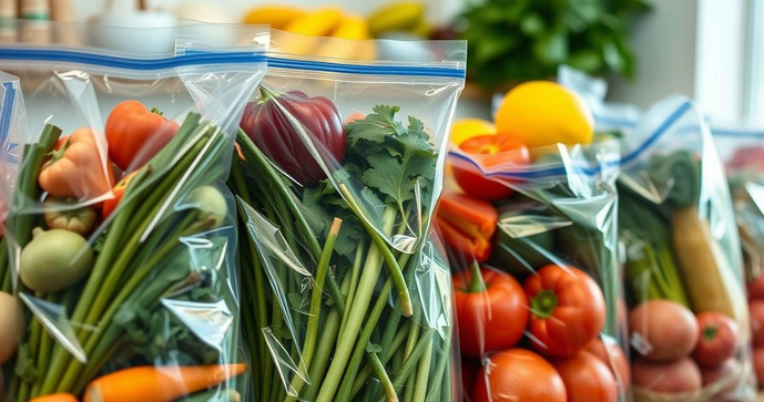 Saquinho ziplock é a solução prática e versátil para organizar e conservar alimentos