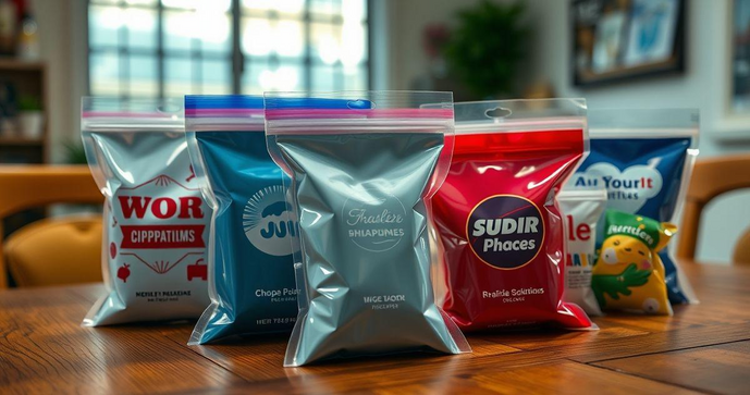 Saquinho Ziplock Personalizado para sua Marca