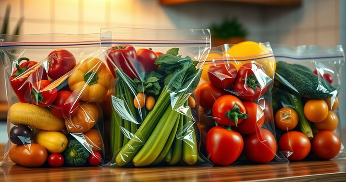 Soluções Práticas com Ziplock Saco para Organizar e Armazenar Alimentos