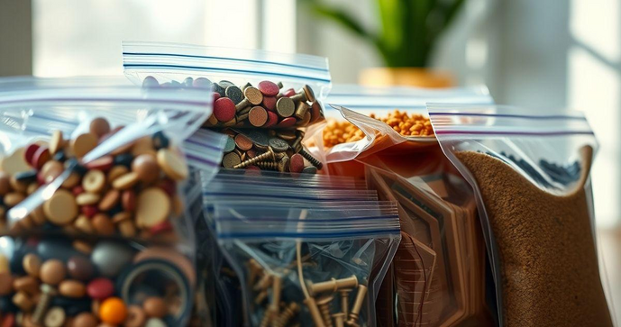 Vantagens do Saco de Ziplock para Organização