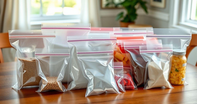 Como Escolher Saco Plástico Transparente com Fecho Zip para Suas Necessidades
