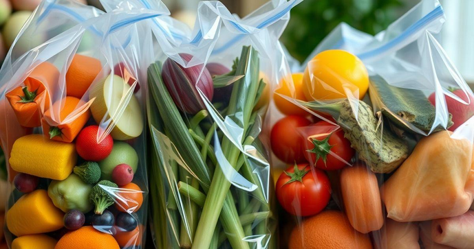 Embalagem ziplock: descubra como otimizar o armazenamento e a conservação dos seus alimentos