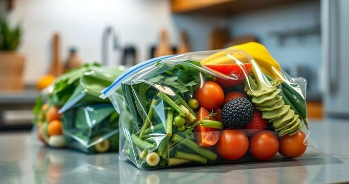 Saco zip para alimentos é a solução ideal para conservar frescor e praticidade